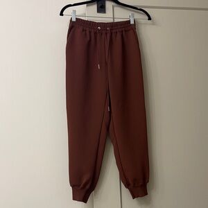 Wilfred Maroon Jogger Sweatpants